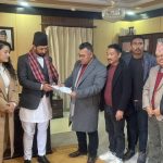 धुलिखेल नगरपालिकाका प्रमुख श्रेष्ठसहितकाे टाेलीद्वारा प्रहरी चौकी स्थापना माग