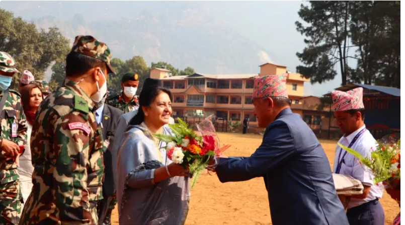 राष्ट्रपति भण्डारी बागलुङमा