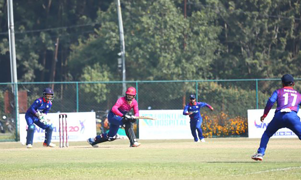 युएईविरुद्धको खेलमा नेपालले टस जित्यो