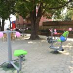 खुला व्यायामशाला स्थापना