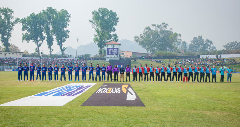 वर्षाका कारण रोकियो नेपाल र कुवेतबीचको खेल