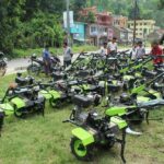 गल्छी गाउँपालिकाद्वारा ५० प्रतिशत अनुदानमा कृषियन्त्र वितरण