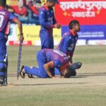 विश्वकपमा छनोट भएपछि नेपाली खेलाडीले ढोगे मूलपानी मैदान